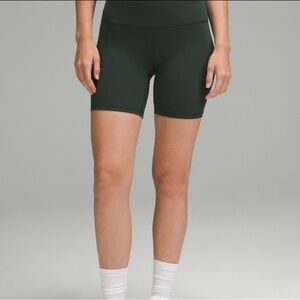 Lululemon Align High Rise Shorts 6” NWT Legacy Green